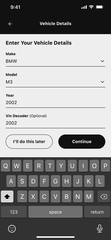 Vehicle Details